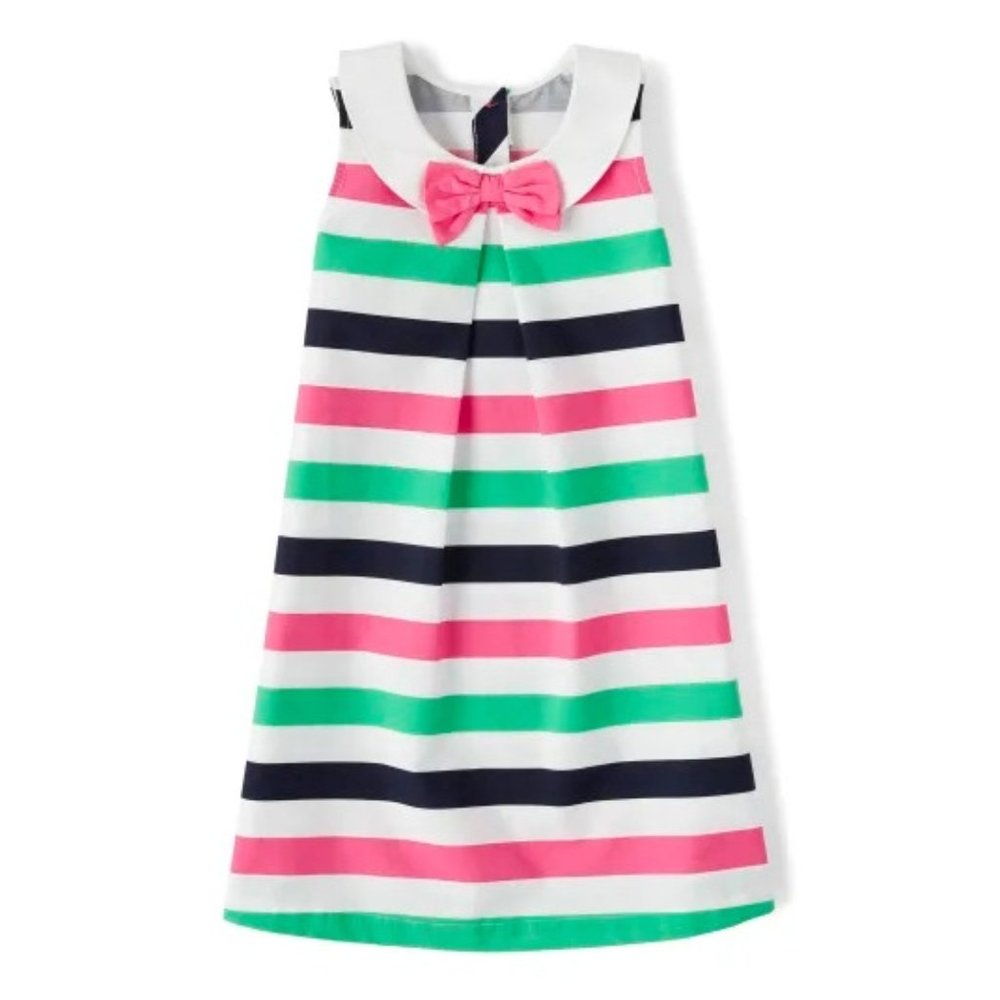 Gymboree Girls Mult-Striped Dress 4T 5T NEW